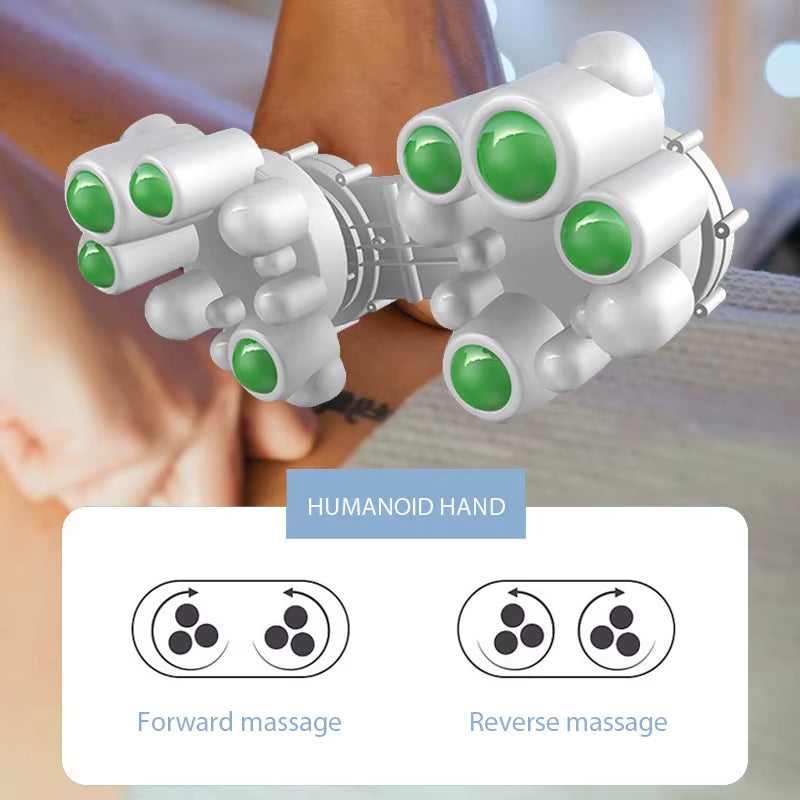 Almohada de Masaje Eléctrica 3 Velocidades con Calor – Cuello, Espalda, Cintura y Piernas | Relajación Profesional en Casa