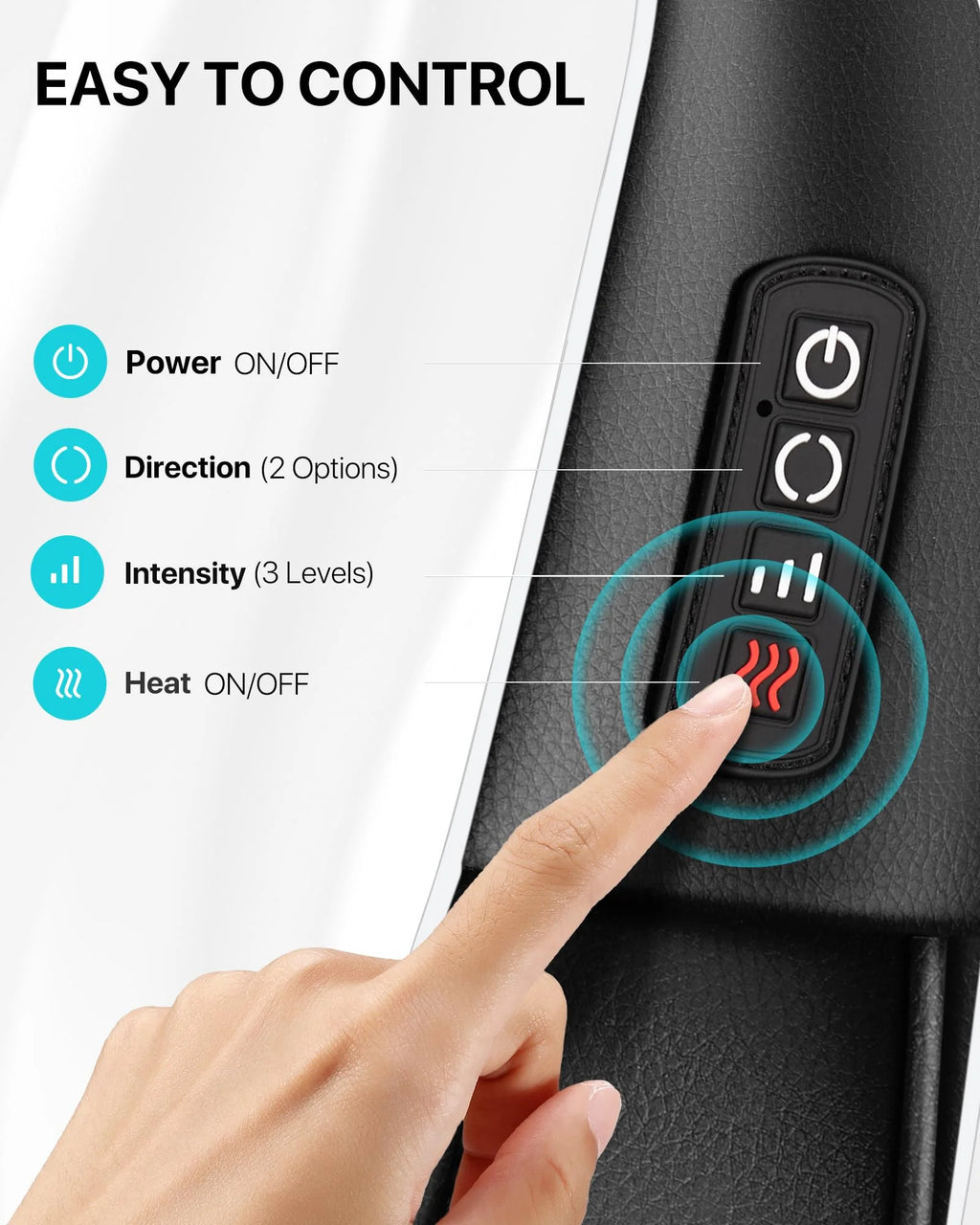 Masajeador Cervical Inteligente con Calor | Alivio de Cuello y Hombros