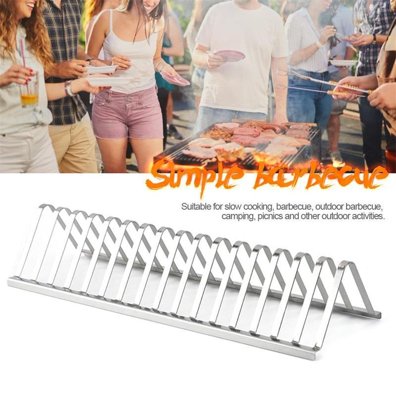 Parrilla Ahumadora Portátil de Acero Inoxidable 430 – Antiadherente, Resistente al Calor y Fácil de Limpiar